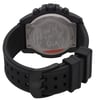 Back View Of Screwback Back Case And Closed Rubber Band Of Luminox XS.3581.BO Watch Pre Owned Condition