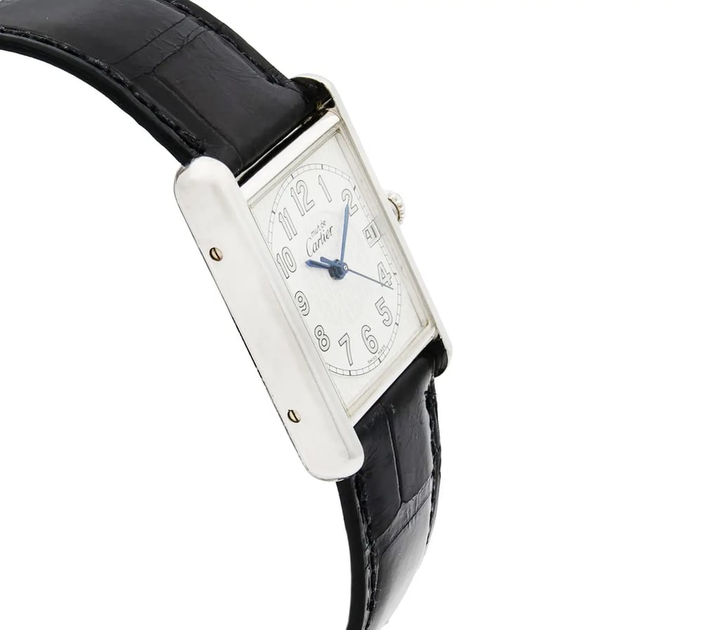 4th image of Cartier 2414 Wristwatch, PreOwned condition