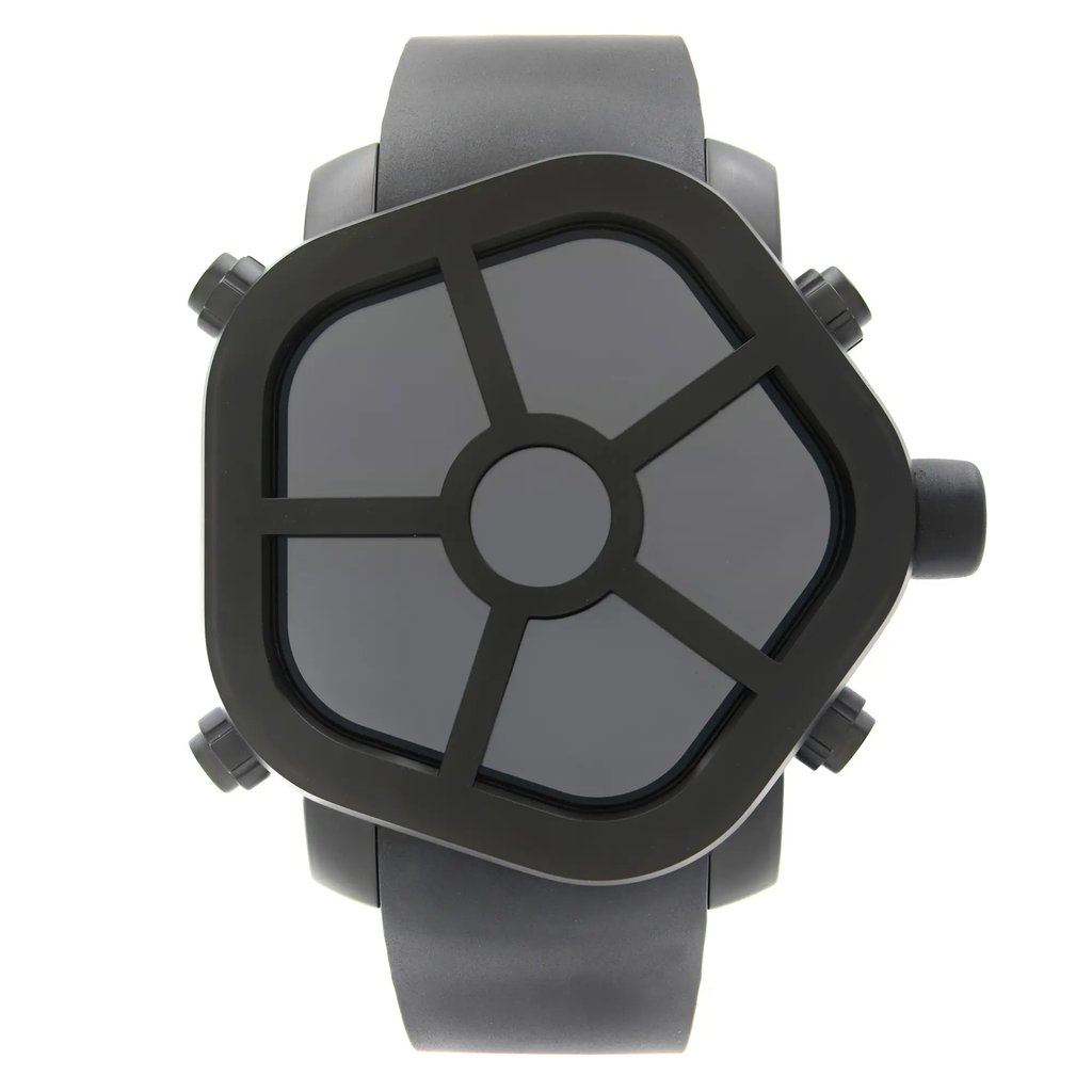 Up Close Front Facing Picture Of JACOB & Co. GH100.11.NS.MB.AHA4D Stainless Steel Watch Unworn Condition