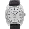 Up Close Front Facing Picture Of Seiko 5625-7070 Stainless Steel Watch Pre Owned Condition