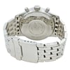 Back View Of Solid Back Case And Closed Stainless Steel Band Of Breitling A13024.1 Watch Pre Owned Condition