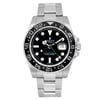 Front Full View Of Rolex 116710LN Stainless Steel Watch Pre Owned Condition Good