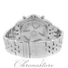 Back View Of {Caseback} Back Case And Closed Stainless Steel Band Of Breitling A4436412-G679SS Watch Display Model Condition