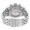 Back View Of {Caseback} Back Case And Closed Stainless Steel Band Of Breitling AB041210/BB48-384A Watch Pre Owned Condition