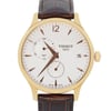 Up Close Front Facing Picture Of Tissot T063.639.36.037.00 Stainless Steel Watch Pre Owned Condition