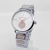 View Of Crown Facing Side Of Michael Kors Watches MK4352 Stainless Steel Watch Pre Owned Condition