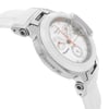 View Of Opposite Crown Facing Side Of Tissot T048.217.27.016.00 Stainless Steel Watch Display Model Condition