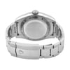 Back View Of {Caseback} Back Case And Closed Stainless Steel Band Of Rolex 116400GV Watch Pre Owned Condition