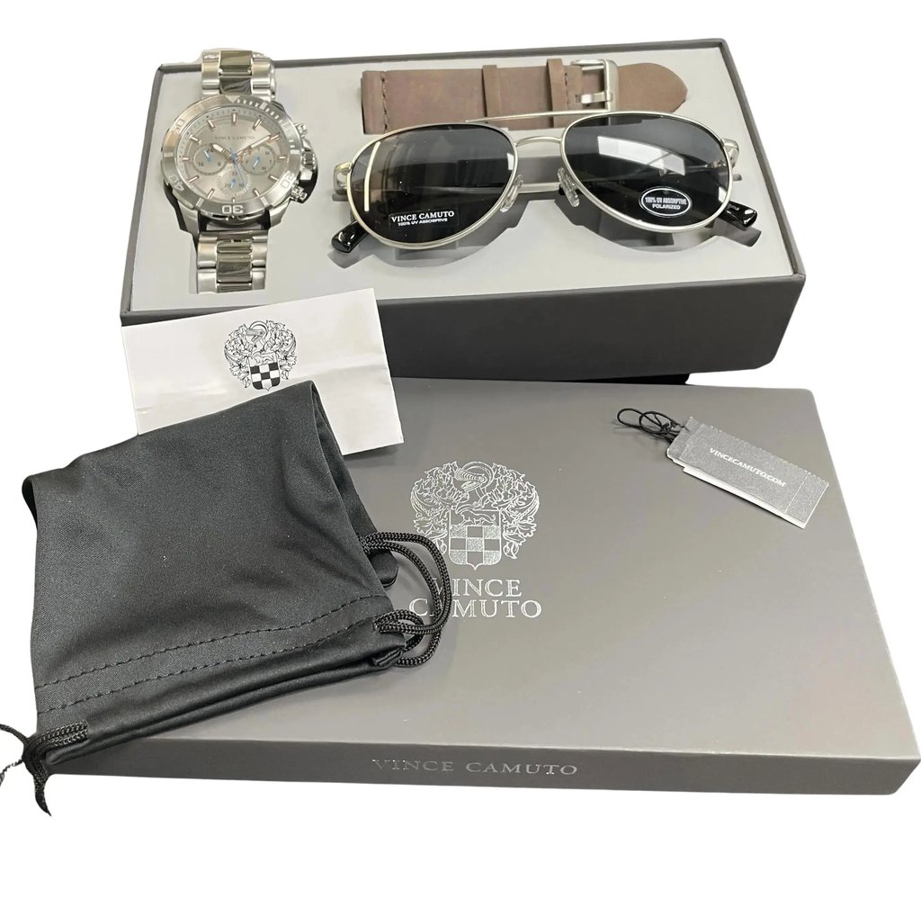 3rd image of Vince Camuto Vince Camuto VC/1147GYSVST Wristwatch, NewWithDefects condition