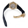 Back View Of Exhibition Back Case And Open Leather Band Of Patek Philippe 5134J Watch Pre Owned Condition