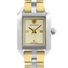 Up Close Front Facing Picture Of Tory Burch TB1102 Stainless Steel Watch Pre Owned Condition
