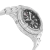 View Of Opposite Crown Facing Side Of Breitling A17360 Stainless Steel Watch Pre Owned Condition
