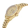 View Of Crown Facing Side Of Rolex 6917 Gold 18kt Watch Pre Owned Condition