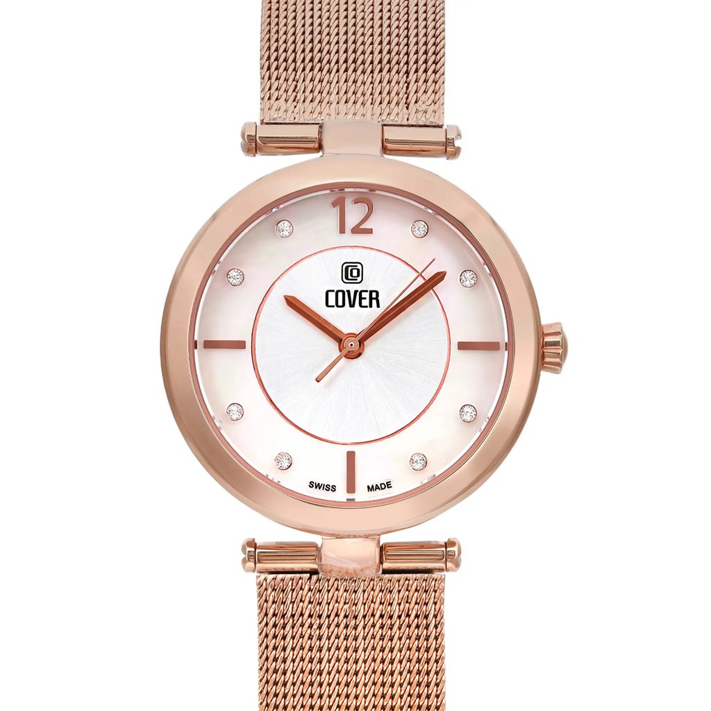 Front Full View Of COVER CO193.05 Stainless Steel Watch New With Defects Condition Excellent