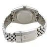 Back View Of Solid Back Case And Closed Stainless Steel Band Of Rolex 126334 blrj Watch Pre Owned Condition