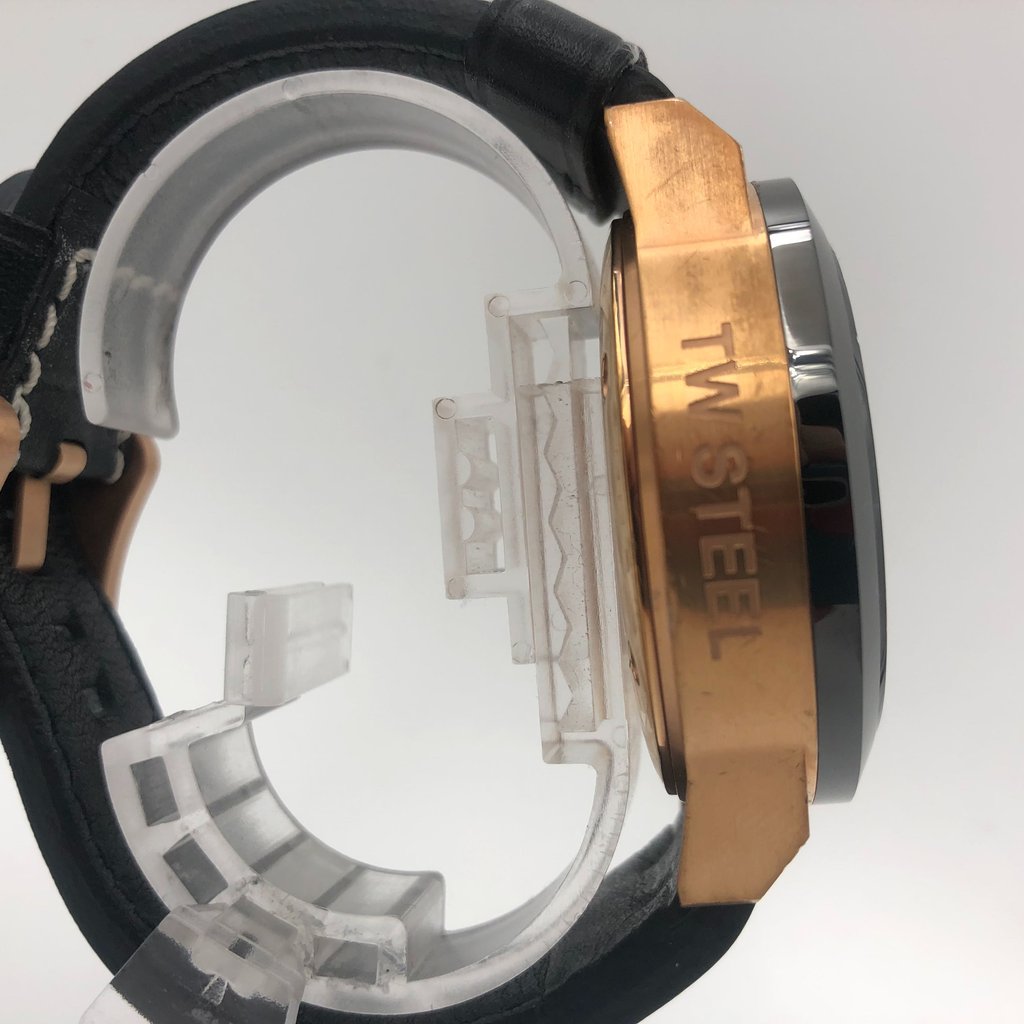 View Of Opposite Crown Facing Side Of TW Steel CE1039 Stainless & Ceramic Watch Pre Owned Condition