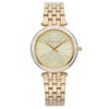 Front Full View Of Michael Kors MK3365 Stainless Steel Watch New With Defects Condition Excellent