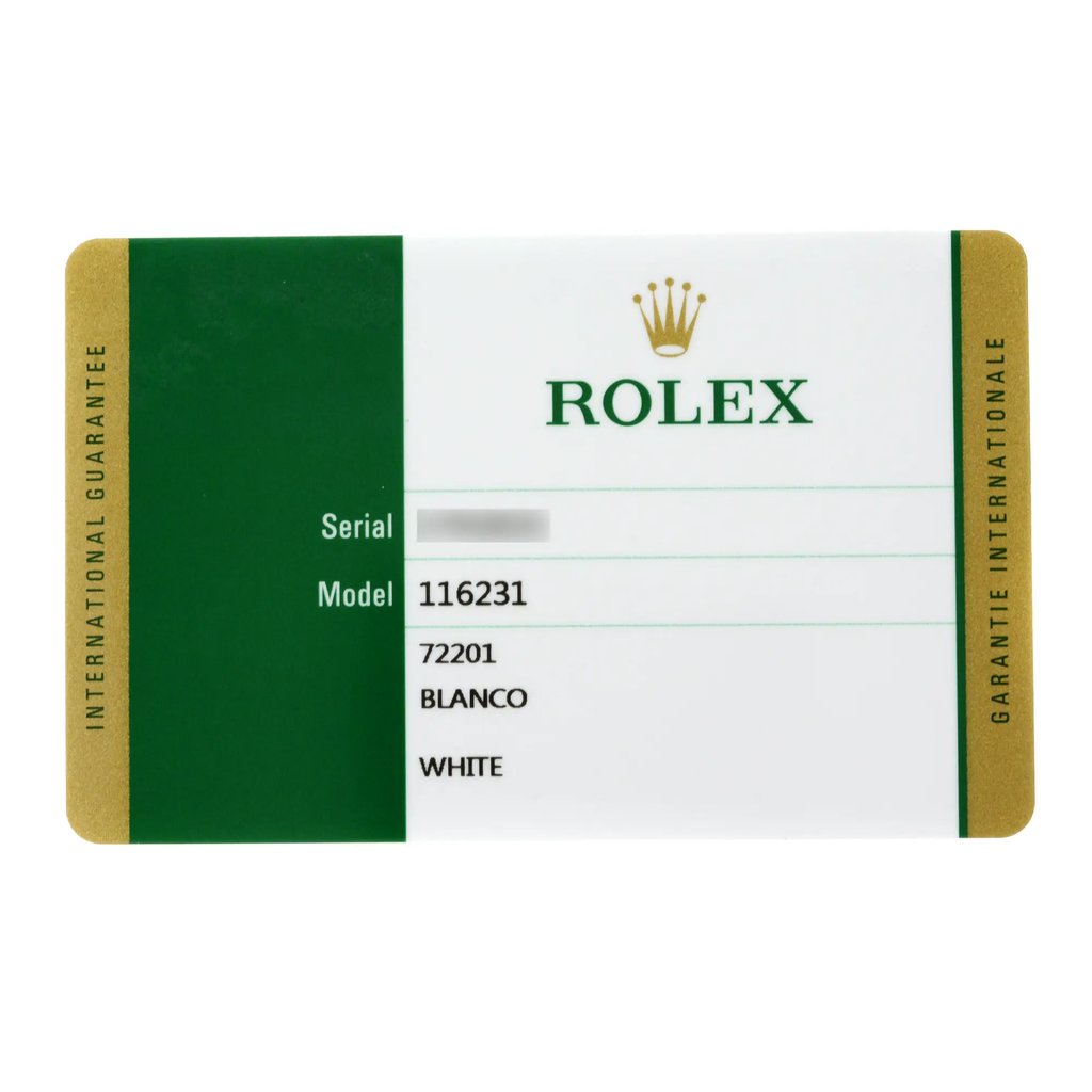 5th image of Rolex 116231 WSJ Wristwatch, Unworn condition