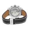 Back View Of {Caseback} Back Case And Closed Leather Band Of Breitling AB014112/BB47 Watch Pre Owned Condition