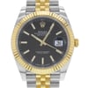 Up Close Front Facing Picture Of Rolex 126333 Stainless Steel Watch Unworn Condition