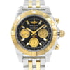 Up Close Front Facing Picture Of Breitling CB014012/BA53-378C Stainless Steel Watch Display Model Condition