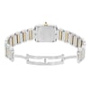 Back View Of Screwback Back Case And Open Stainless Steel,Gold Band Of Cartier W51007Q4 Watch Pre Owned Condition