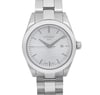 Up Close Front Facing Picture Of Tissot T132.010.11.031.00 Stainless Steel Watch Display Model Condition