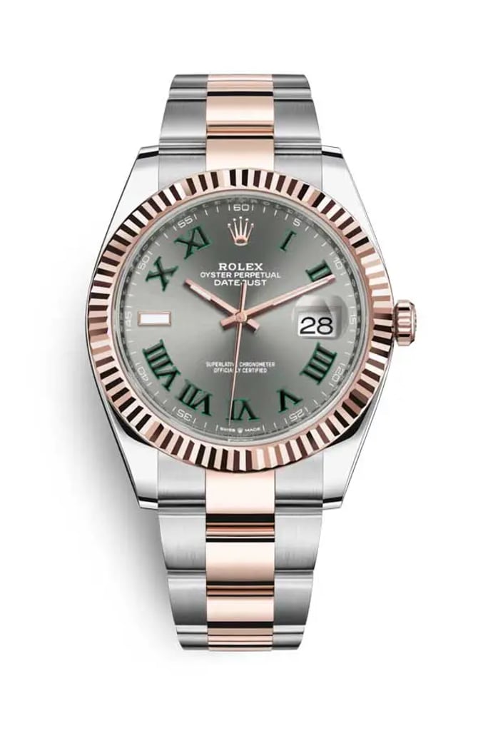 Front Full View Of Rolex 126331 Stainless Steel Watch Pre Owned Condition {Product Condition}