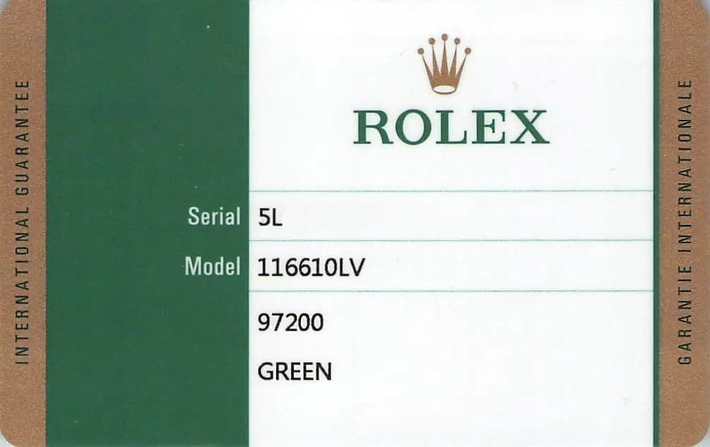 4th image of Rolex 116610LV Wristwatch, PreOwned condition