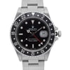 Up Close Front Facing Picture Of Rolex 16710 Stainless Steel Watch Pre Owned Condition
