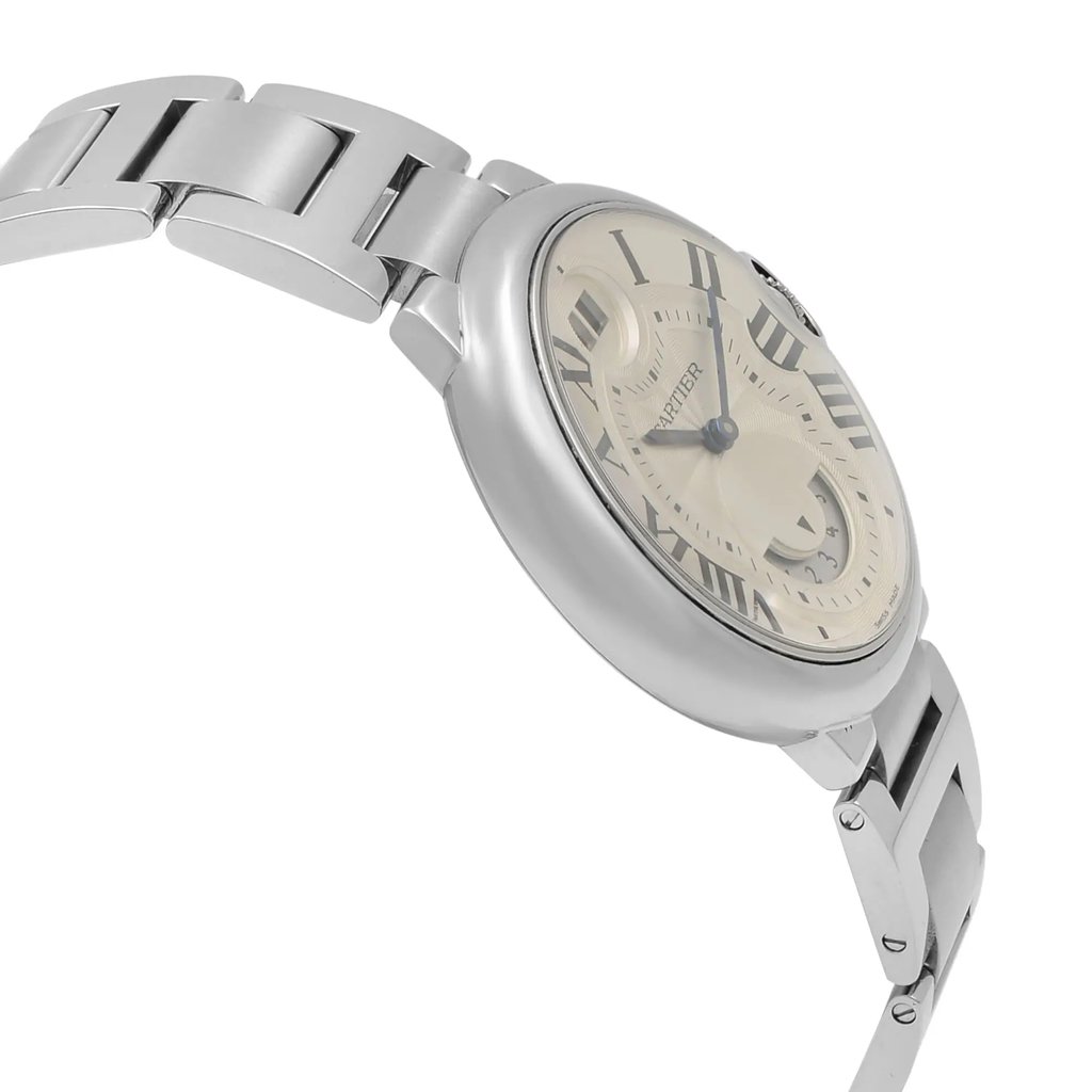 View Of Opposite Crown Facing Side Of Cartier W6920011 Stainless Steel Watch Pre Owned Condition