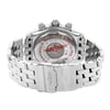 Back View Of {Caseback} Back Case And Closed Stainless Steel Band Of Breitling A1335611/G569-SS Watch Display Model Condition