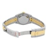 Back View Of {Caseback} Back Case And Open Stainless and Solid Gold Band Of Rolex 126233CDJ Watch Display Model Condition