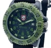 Up Close Front Facing Picture Of Luminox XS.3041 Carbon Watch Pre Owned Condition
