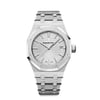 Front Full View Of Audemars Piguet 67653BC.GG.1263BC.01 White Gold Watch Unworn Condition {Product Condition}