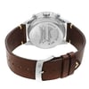 Back View Of {Caseback} Back Case And Closed Leather Band Of Breitling A41030 Watch Pre Owned Condition