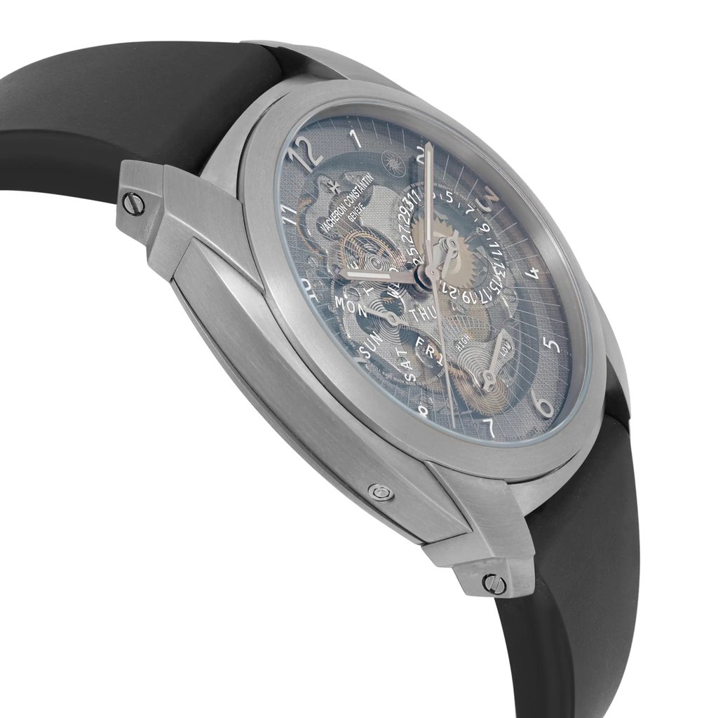 View Of Opposite Crown Facing Side Of Vacheron Constantin 85050/000T-49241 {Case Material} Watch Pre Owned Condition