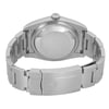 Back View Of Solid Back Case And Closed Stainless Steel Band Of Rolex 116000 Watch Pre Owned Condition