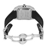 Back View Of Screwback Back Case And Open Stainless Steel Band Of Cartier 2878 Watch Pre Owned Condition