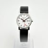 Front Full View Of Mondaine A669.30305.11SBB Stainless Steel Watch Display Model Condition {Product Condition}