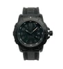Up Close Front Facing Picture Of Luminox 4221.BO.NSF Stainless Steel Watch Unworn Condition