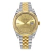 Front Full View Of Rolex 126333 Stainless Steel Watch Unworn Condition {Product Condition}