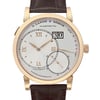 Up Close Front Facing Picture Of A. Lange & Söhne 115.032/LS1154AD Rose Gold Watch Pre Owned Condition