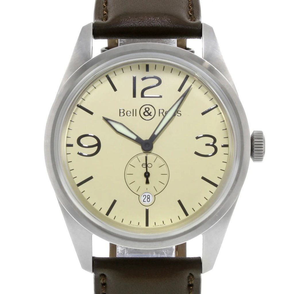 2nd image of Bell & Ross BRV123-BEI-ST-SCA Wristwatch, PreOwned condition