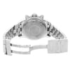 Back View Of {Caseback} Back Case And Open Stainless Steel Band Of Breitling A1337053/B973-135A Watch Display Model Condition