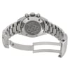 Back View Of Solid Back Case And Open Stainless Steel Band Of OMEGA 3557.50.00 Watch Pre Owned Condition