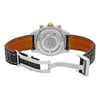 Back View Of {Caseback} Back Case And Open Leather Band Of Breitling CB014012/BA53-729P Watch Pre Owned Condition