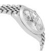 View Of Opposite Crown Facing Side Of Rolex 126300 Stainless Steel Watch Display Model Condition