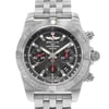 Up Close Front Facing Picture Of Breitling AB011110/BA50-377A Stainless Steel Watch Display Model Condition