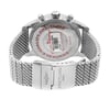 Back View Of Screwback Back Case And Closed Stainless Steel Band Of Breitling AB0510U4/BE84 Watch Display Model Condition